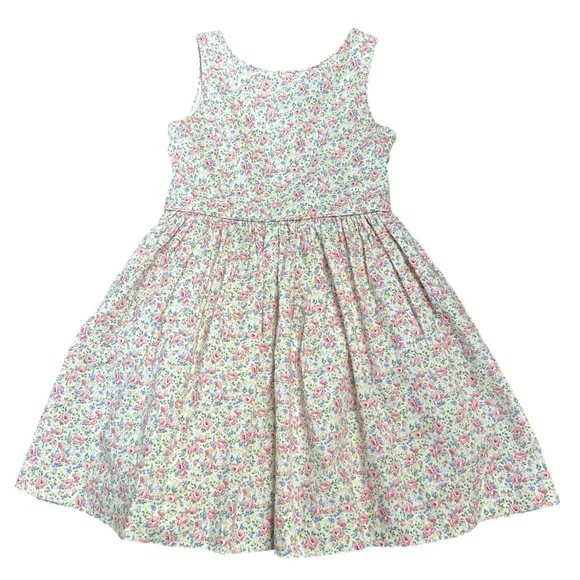 Polo Ralph Lauren Cotton Poplin Mini Floral Dress size:6 - Picture 1 of 5